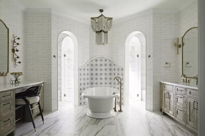 French Provincial Featured Bathroom