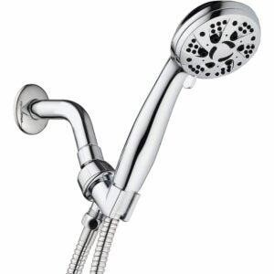 aquadance high pressure 6 setting handheld shower