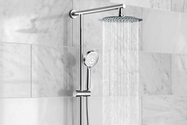 types of shower heads feature