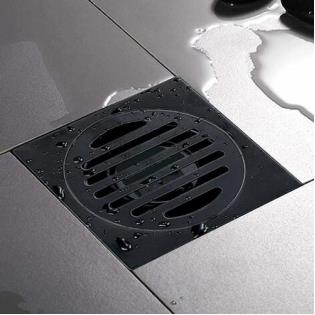 snap in shower drain cover