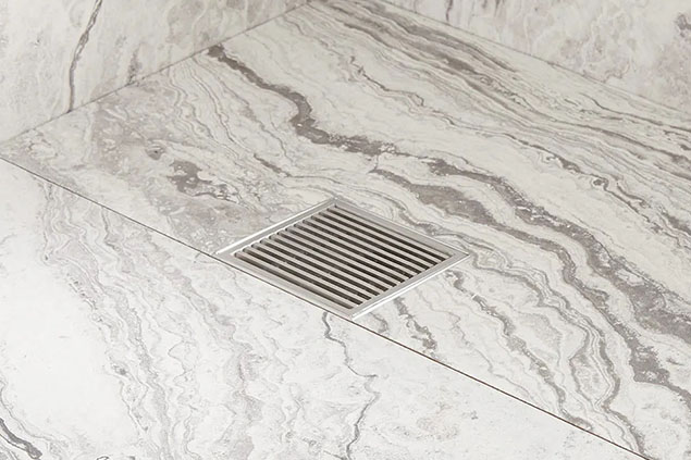 types of shower drain covers featue