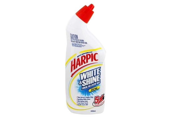 harpic thick bleach bathroom cleaner
