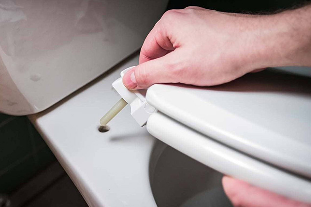how to install a bidet feature