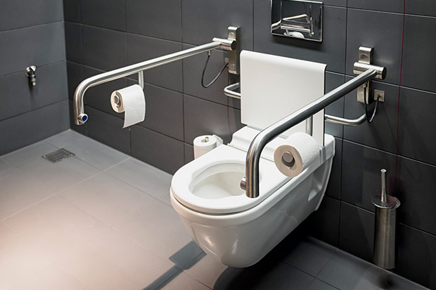 what is an ambulant toilet feature