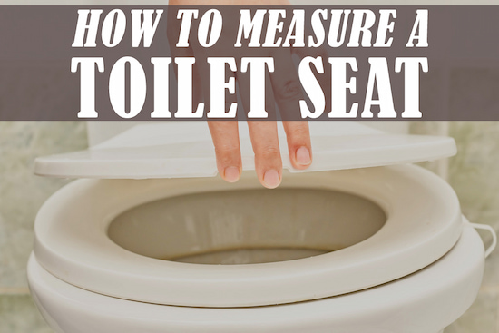 how to measure a toilet seat