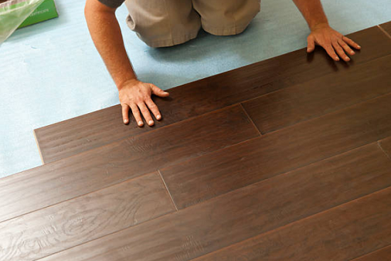 laying laminate feature