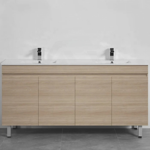 1800mm freestanding modern minimalist double vanity bathroom ideas 