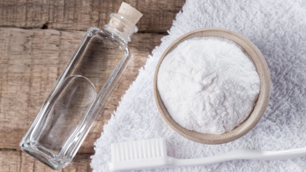 White Vinegar to clean the freestanding bathtubs